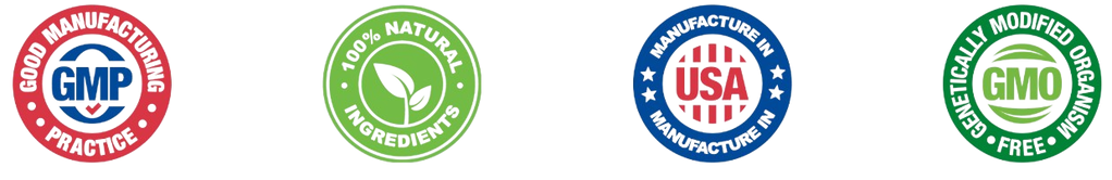 Certifications: GMP, natural ingredients, made in USA, GMO free